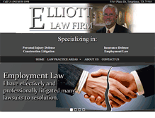 Tablet Screenshot of jeffelliottlaw.com